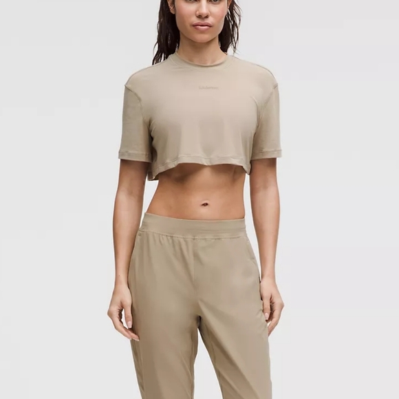 Lululemon Jersey Training Super Cropped Short Sleeve Shirt 4 - Picture 2 of 5